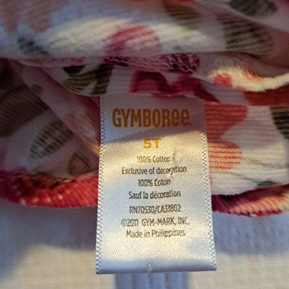 Gymboree girls size 5T Butterfly Girl corduroy long sleeve shirt VGUC - Picture 3 of 4